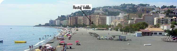 Hostal Velilla Almuñécar Exterior foto